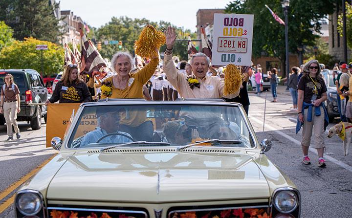 Photo of Bold & Gold Grand Marshals Irene and Ted Theodore